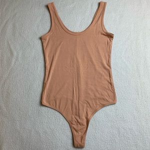 NWOT Anthropologie basic soft tank bodysuit